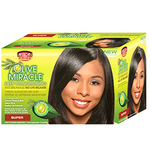 African Pride No Lye Relaxer Kit Super African Pride No Lye Relaxer Kit Super
